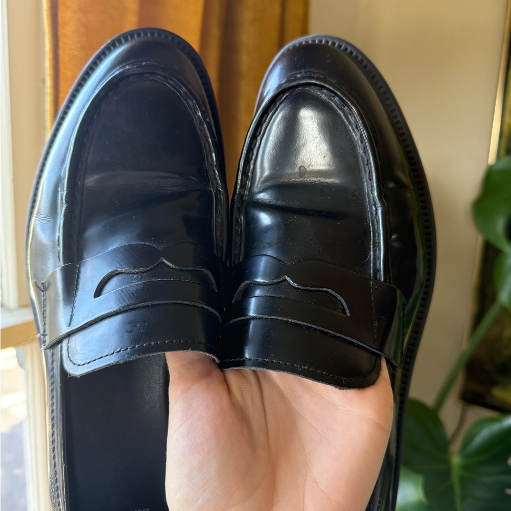 Classic Black Loafers